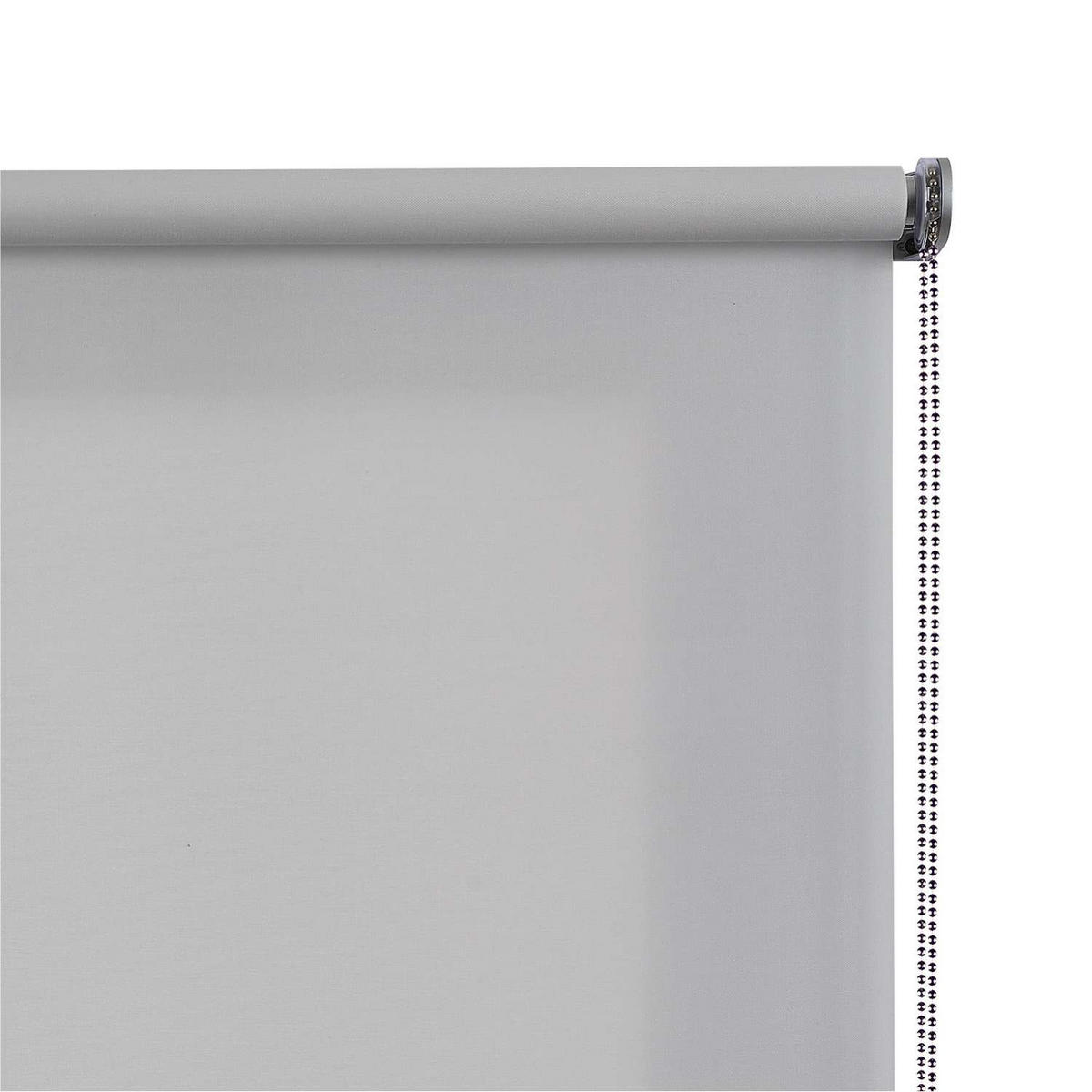 ROLLO| Hellgrau, 180cm x 250cm - Hellgrau, Kunststoff (180/250cm) - STORESDECO