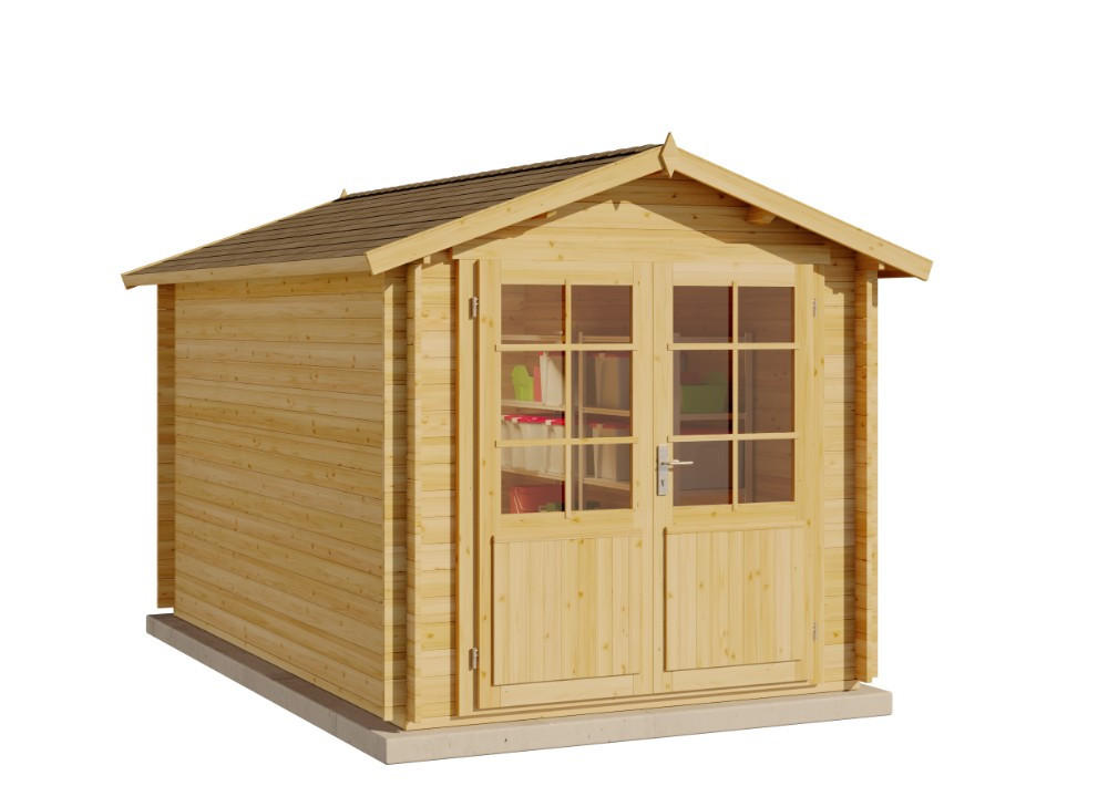 Alpholz Gerätehaus Pinien 270x245x420 cm