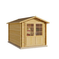 GERÄTEHAUS Holz Bremen - Pinienfarben, Holz (270/245/420cm) - Alpholz