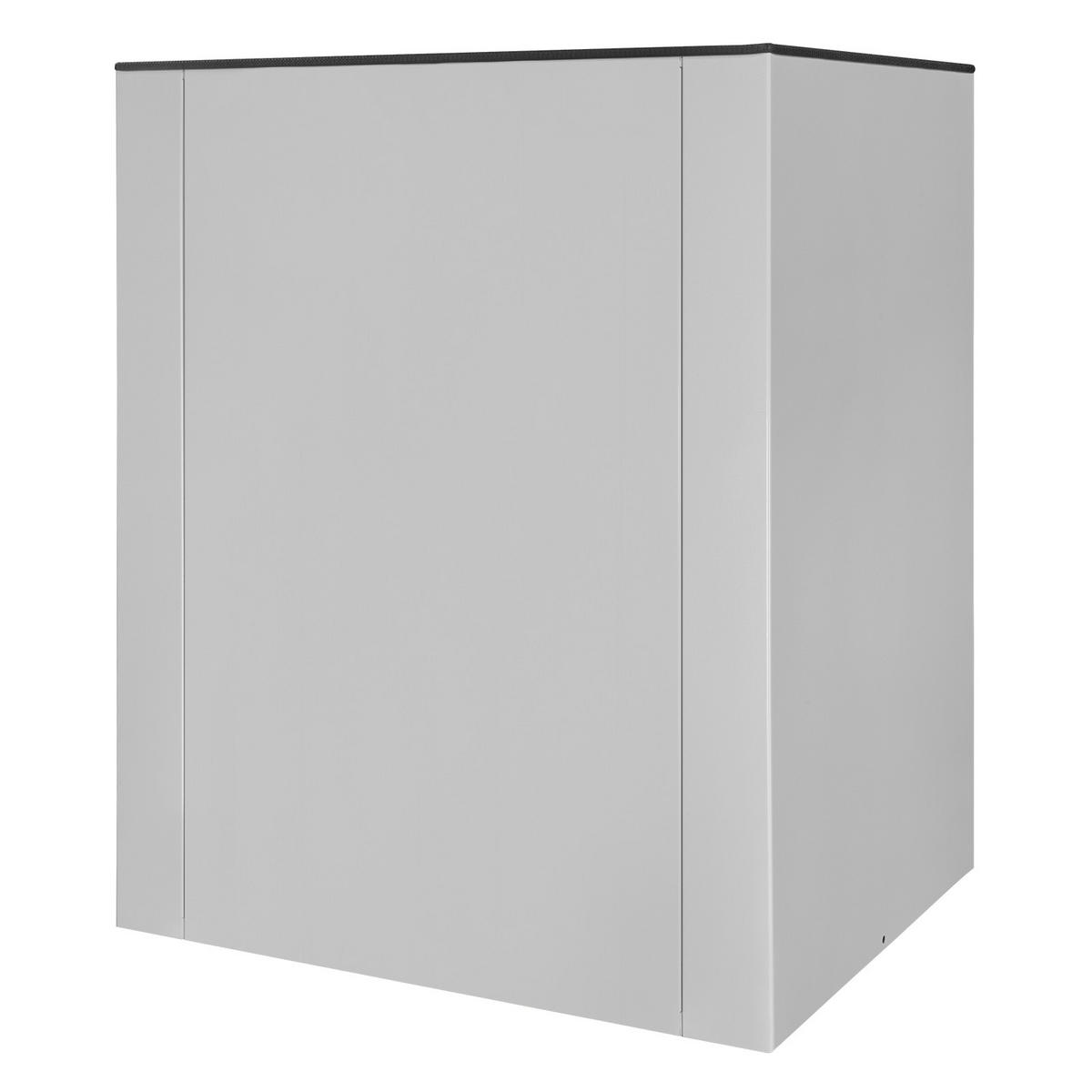 SCHUBLADENSCHRANK Kobra mit 10 Schubladen + Gummiauflage 90x71x55cm Lichtgrau - Grau, Metall (71/90/55cm) - PROREGAL