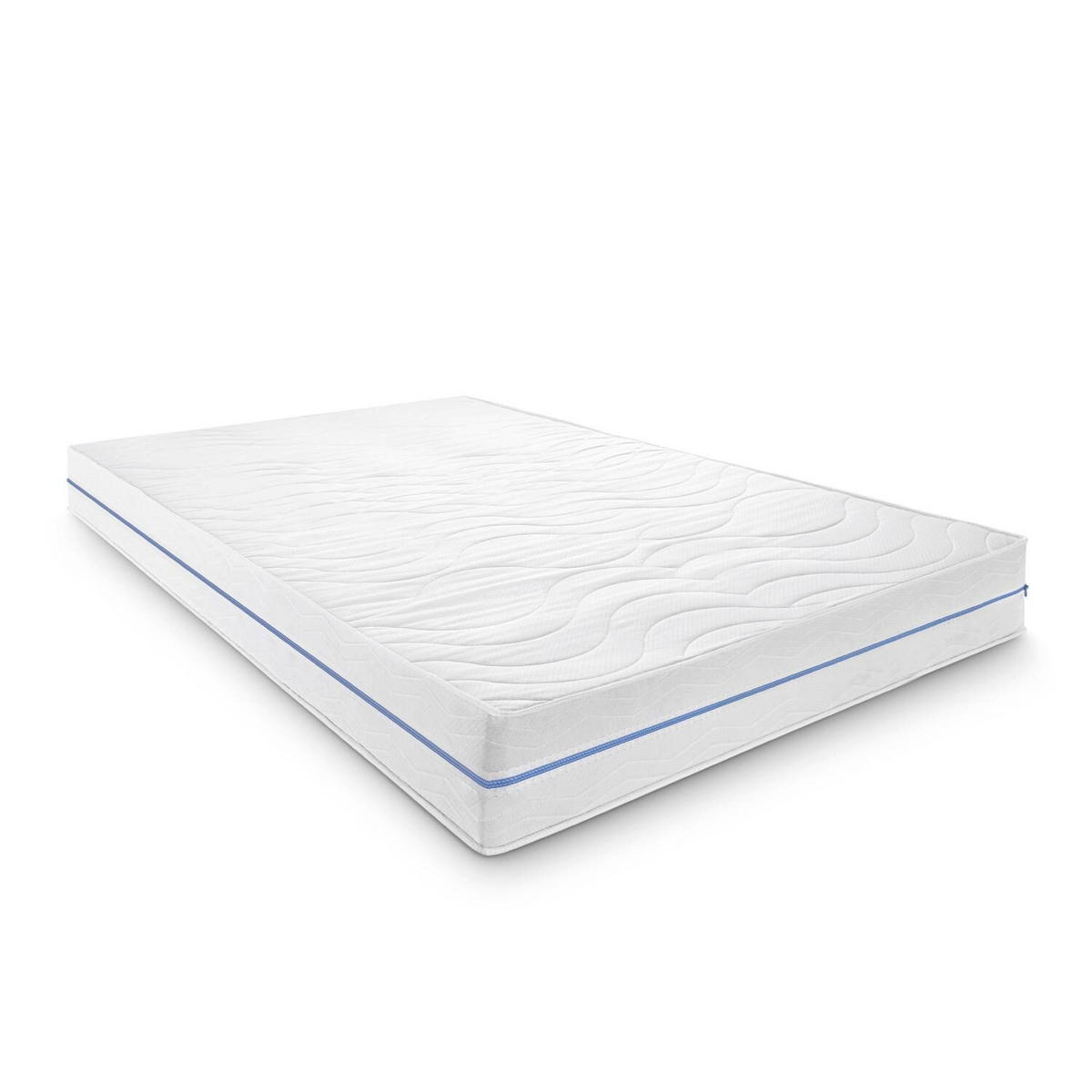 KALTSCHAUMMATRATZE Premium 200x200 cm - Weiß, Textil (200/200cm) - Supportho