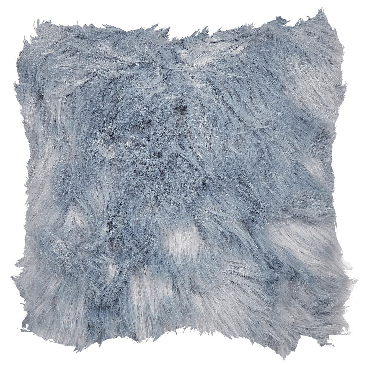 DEKOKISSEN 2er-Set Dunkelblau 42/42 cm Lubha - Dunkelblau, Textil (42/42cm) - Beliani