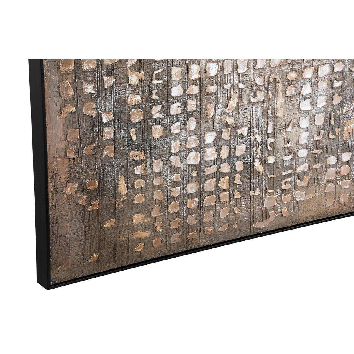 WANDPANEEL Pathe Braun 122.5/5/122.5cm - Braun, Kunststoff (5/122.5/122.5cm) - PTMD Collection