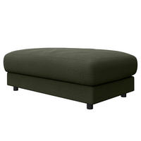 POLSTERHOCKER - Schwarz/Grau, Textil (107/41/77cm) - home24