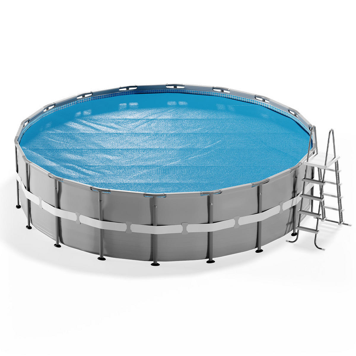 SOLARFOLIE Blau 457 cm - Dunkelblau, Kunststoff (457/457cm) - OK-Living