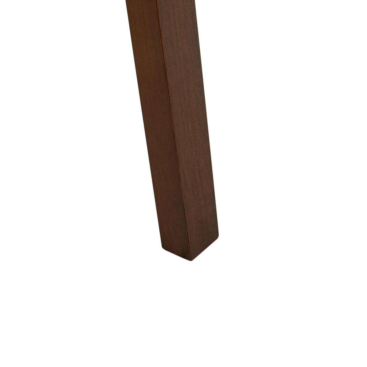 ESSZIMMERSTUHL 2er-Set Dunkelbraun Hopkins - Dunkelbraun/Beige, Holz (54/79/57cm) - Beliani