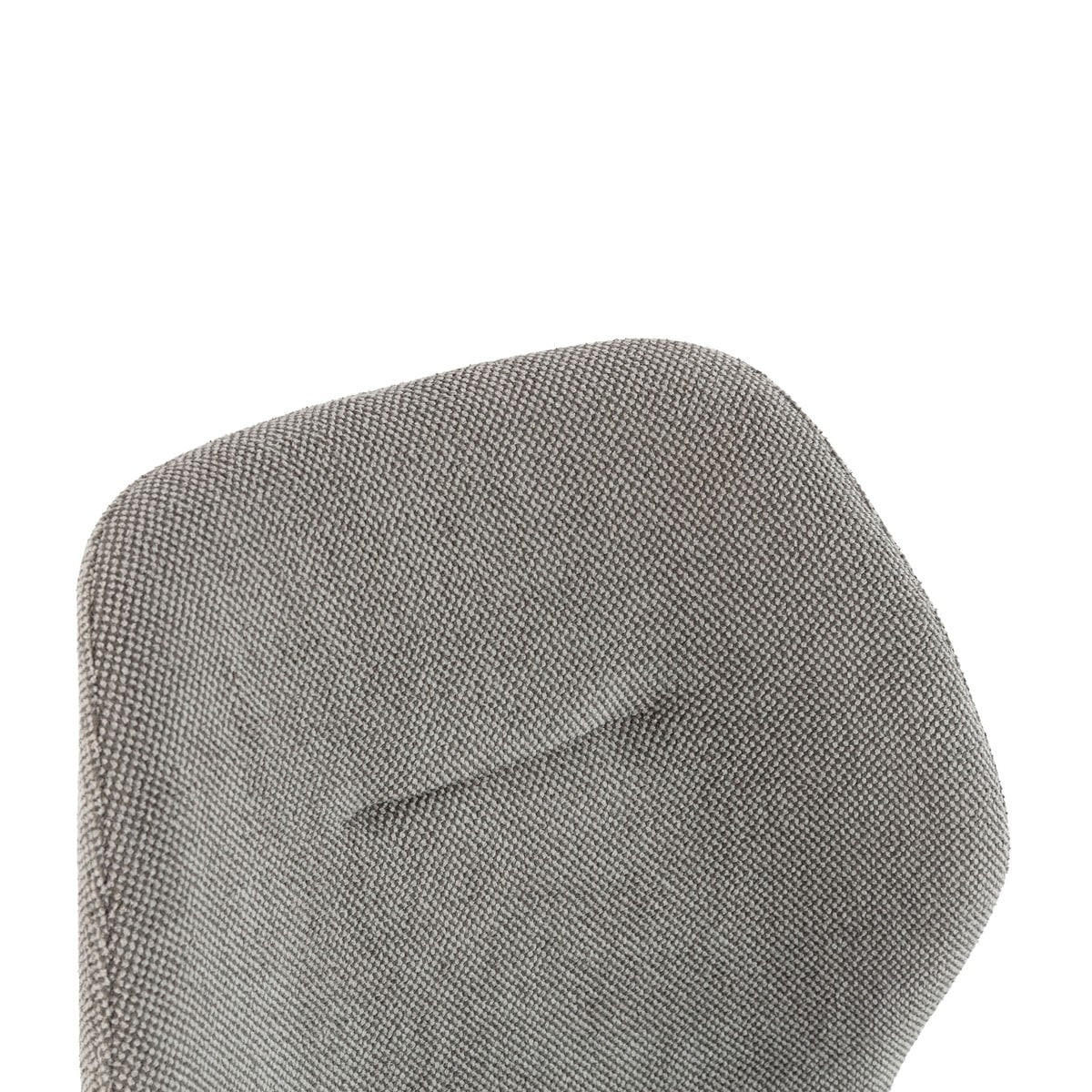 STOFFSTÜHLEN 4er-Set 58/49/47,5 cm - Grau, Textil (58/47.5/52cm) - Calicosy
