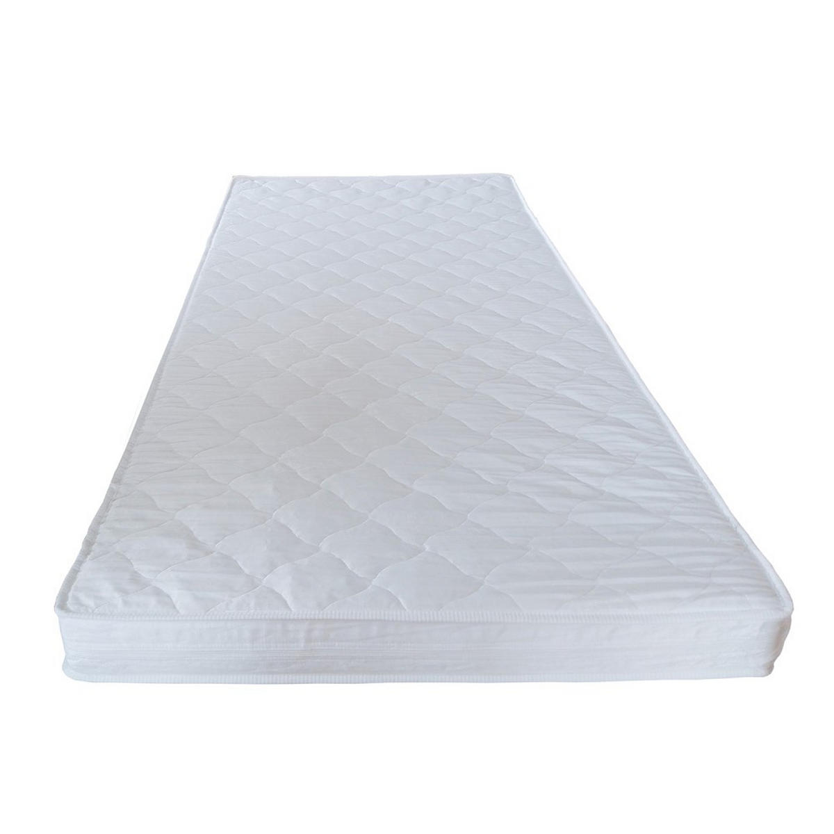HAUSBETT MIKA + Lattenrost + Matratze/ Kinderbett 90x190 - Naturholz - Naturfarben, Holz (90/190cm) - Weber Industries