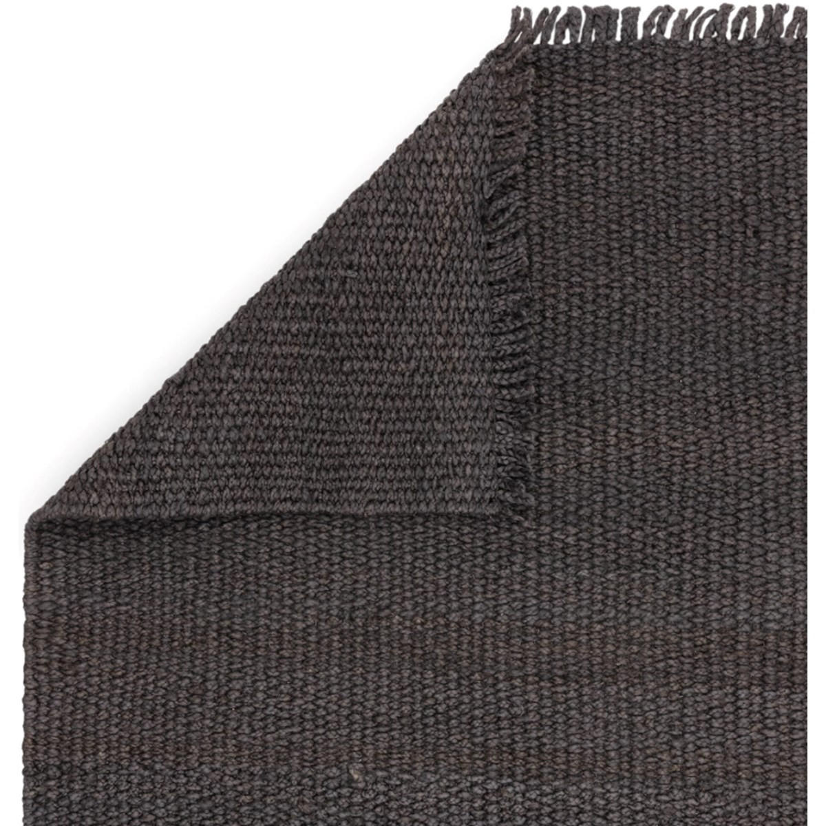 TEPPICH Moderner aus Natural Materials HURST Schwarz 160 x 230 cm - Schwarz, Naturmaterialien (160/230cm) - Novatrend