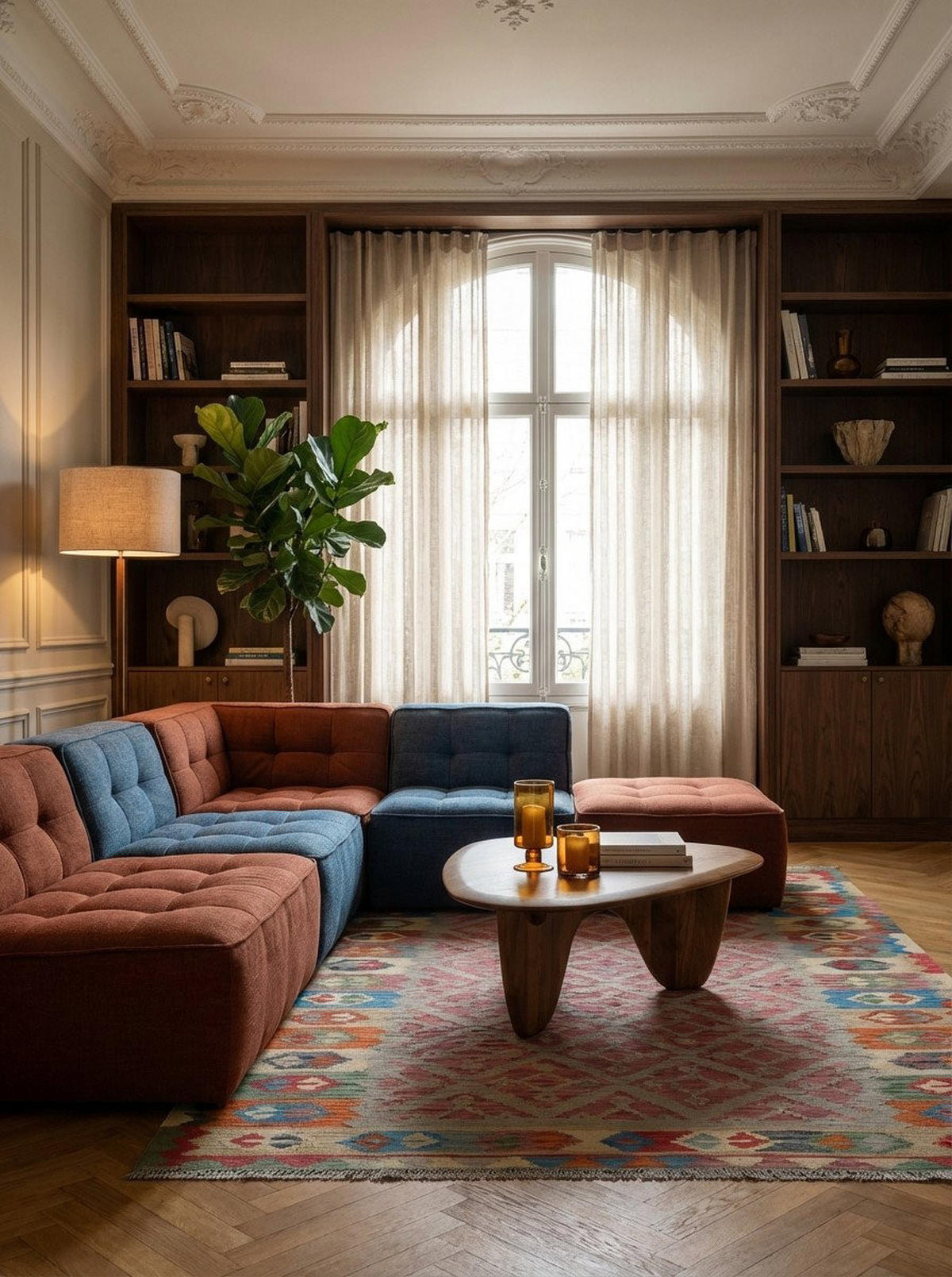 HANDWEBTEPPICH Kelim Gashgai Beige 249/175 cm Schurwolle - Beige, Textil (175/249cm) - Looma