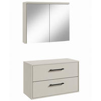 SET KUPAONSKOG NAMJEŠTAJA Florence 2-dijelni cashmere - 80 x 46 x 46 cm - boje kašmira, drvo (80/46/46cm) - Badplaats
