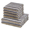 FROTTIERSET Lifestyle 6-teilig - Grau, Textil (50/100cm) - Cawoe