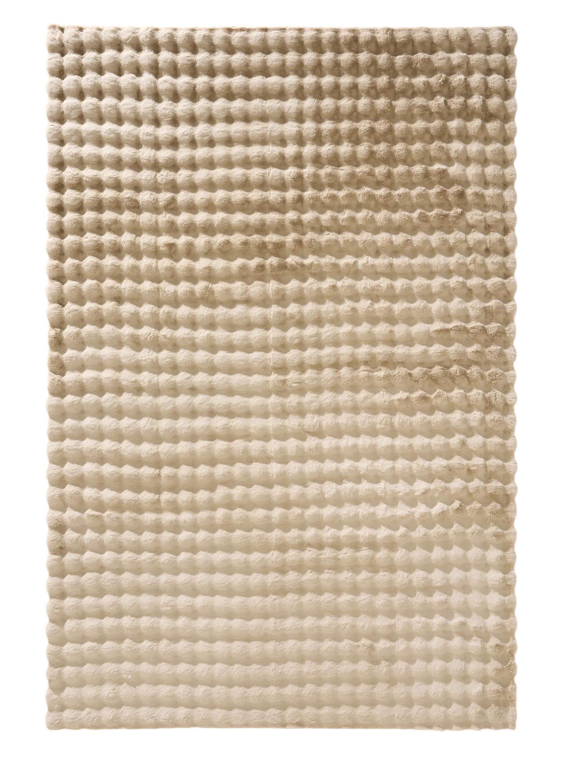 benuta Nest UMĚLÉ kožíškové koberce Dave Béžová 160x230 cm