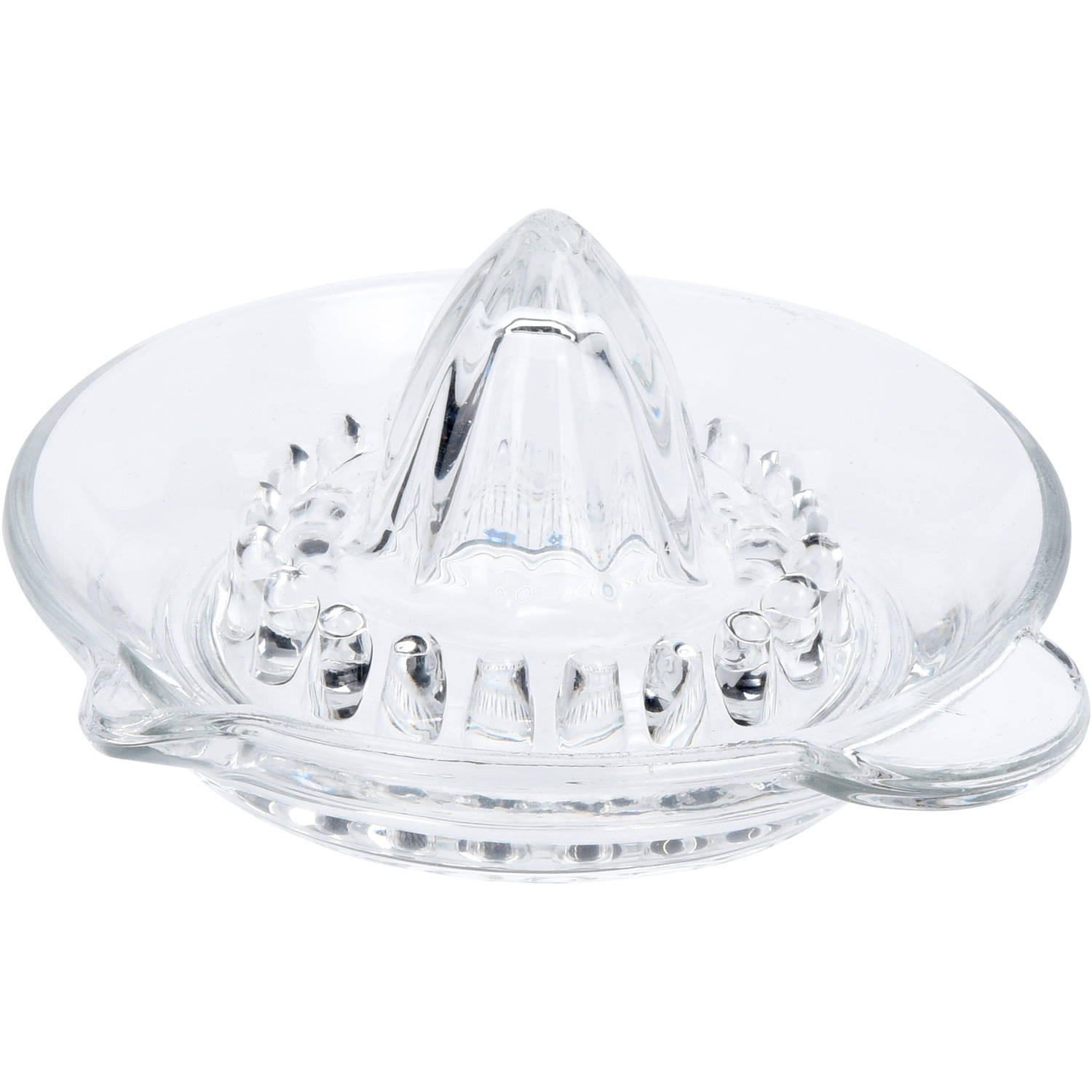 SAFTPRESSE für Zitrusfrüchte 14,5/14/7 cm - Transparent, Glas (14.5cm) - Excellent Houseware
