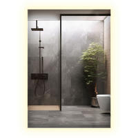 LED-SPIEGEL 100x70 cm Rechteckig Neutralweiß 4000K - Transparent, Glas (70/100/0.4cm) - Wallfluent