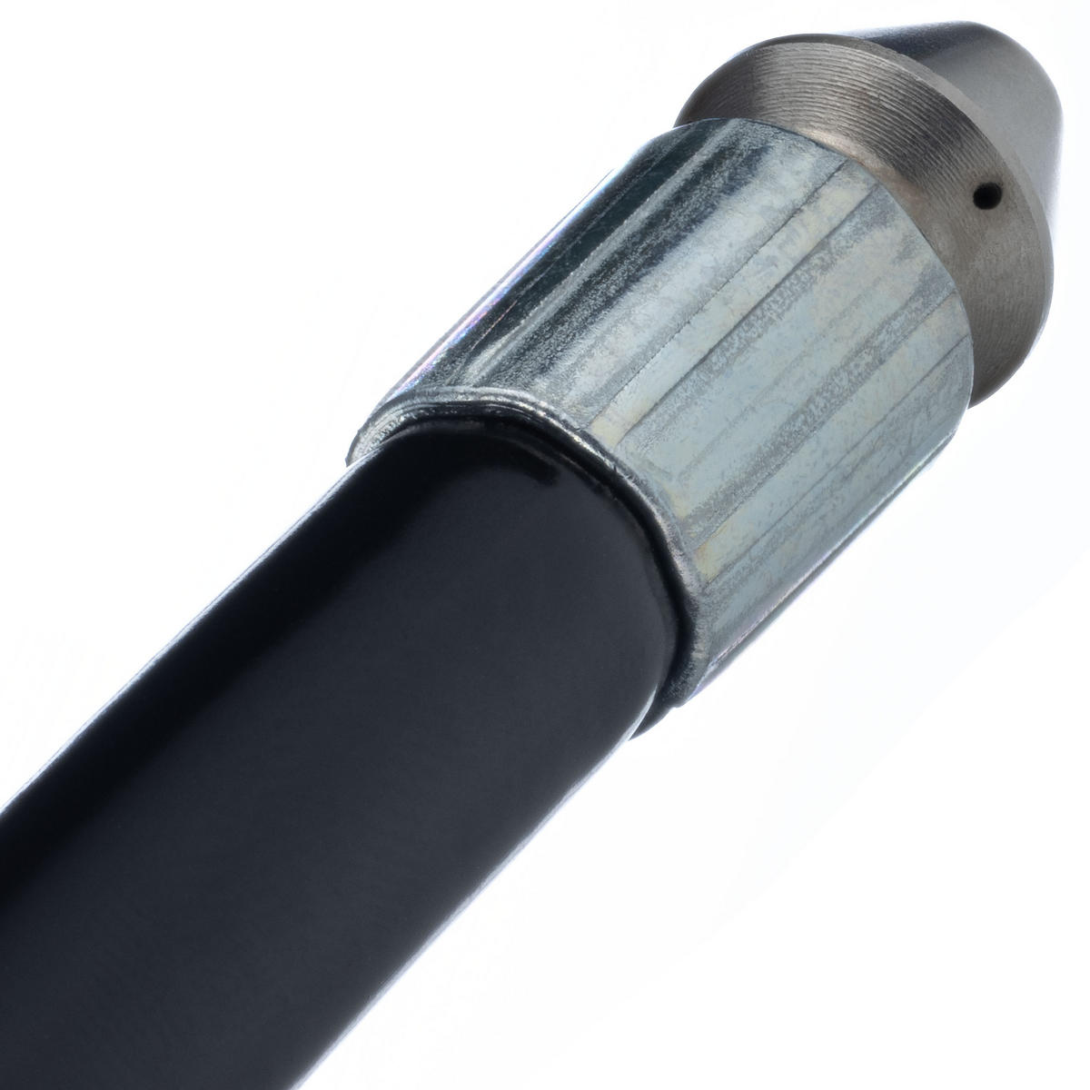 SCHLAUCH Kanalreinigung, 20 m, Außengewinde M22, 1/4 Zoll Anschluss, Düse 1 vorne 3 hinten, max. 160 bar, 60 °C - Multicolor, Kunststoff/Metall (10/10/10cm)