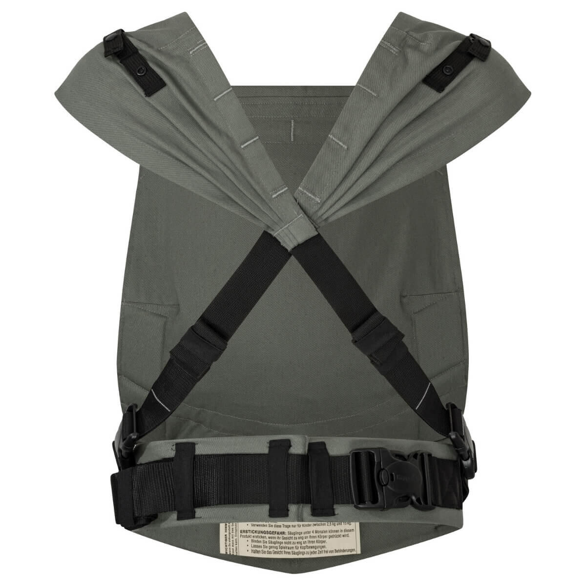 BABYTRAGE Primeo - Jadegrün, Textil (26.5/38.5cm) - Hoppediz