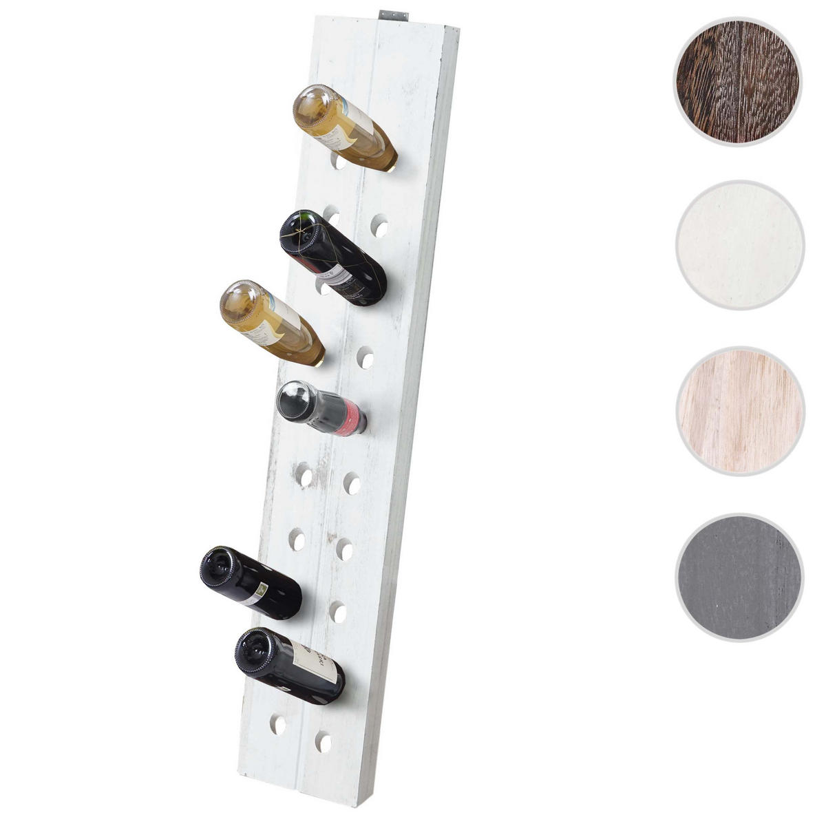 DEKO-RÜTTELBRETT Weiß - Weiß, Holz (22/120/5cm) - MCW