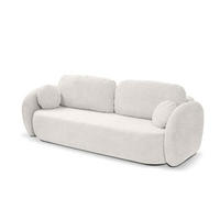 SOFA OLEMO Weiß - Weiß, Textil (238/86.5/101cm) - Pillovely