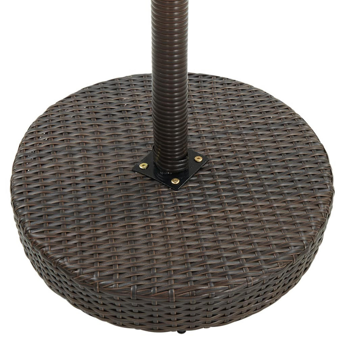 GARTENTISCH Tischlan 75.5/106/75.5 cm - Hellbraun, Naturmaterialien (75.5/75.5/106cm) - ZMH
