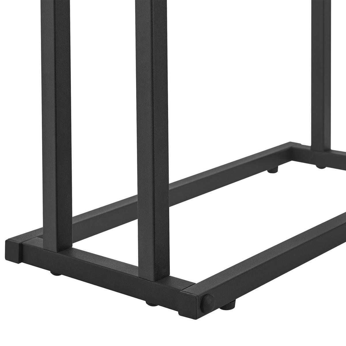 HANDTUCHSTÄNDER Omalo - Schwarz, Metall (48/78/24cm) - [en.casa]