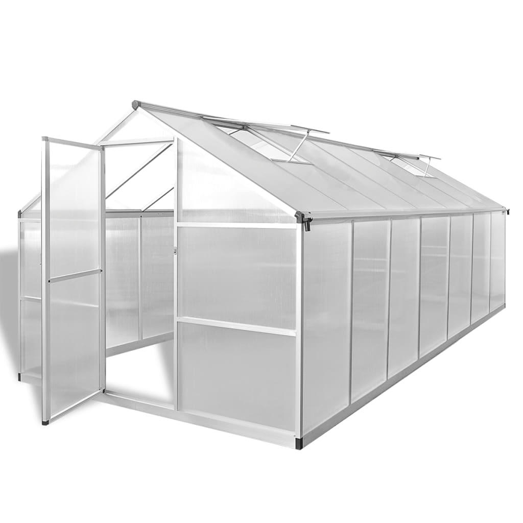 Deluke Gewächshaus Transparent 421x195x250 cm