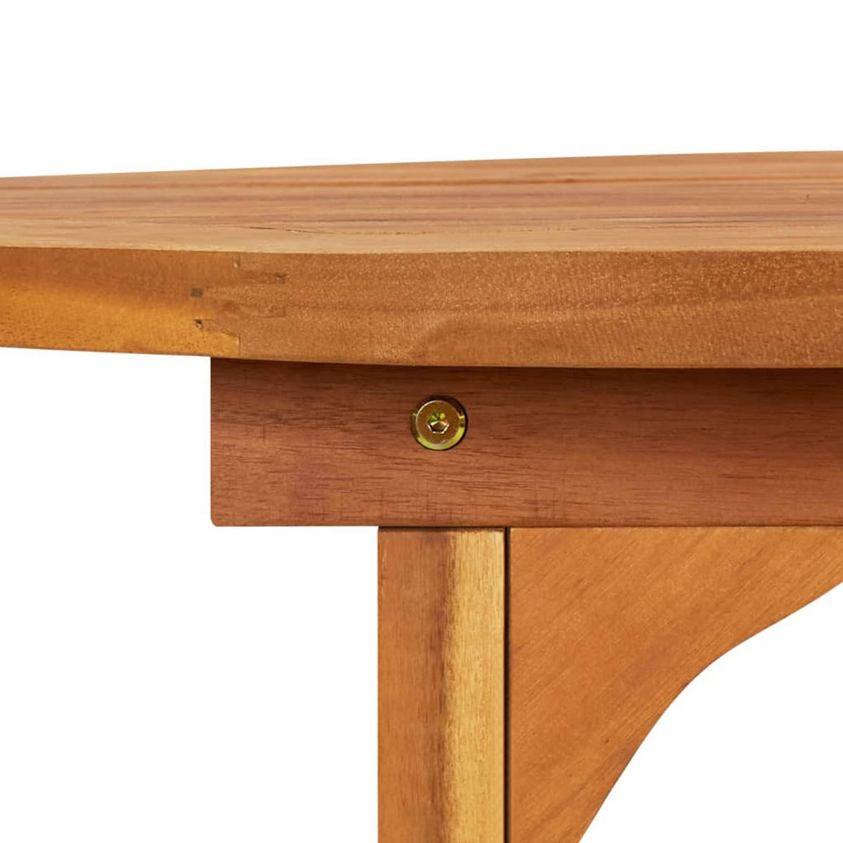 GARTENTISCH Sedo 280x90x75 cm Akazie - Braun, Holz (280/90/75cm) - DELUKE