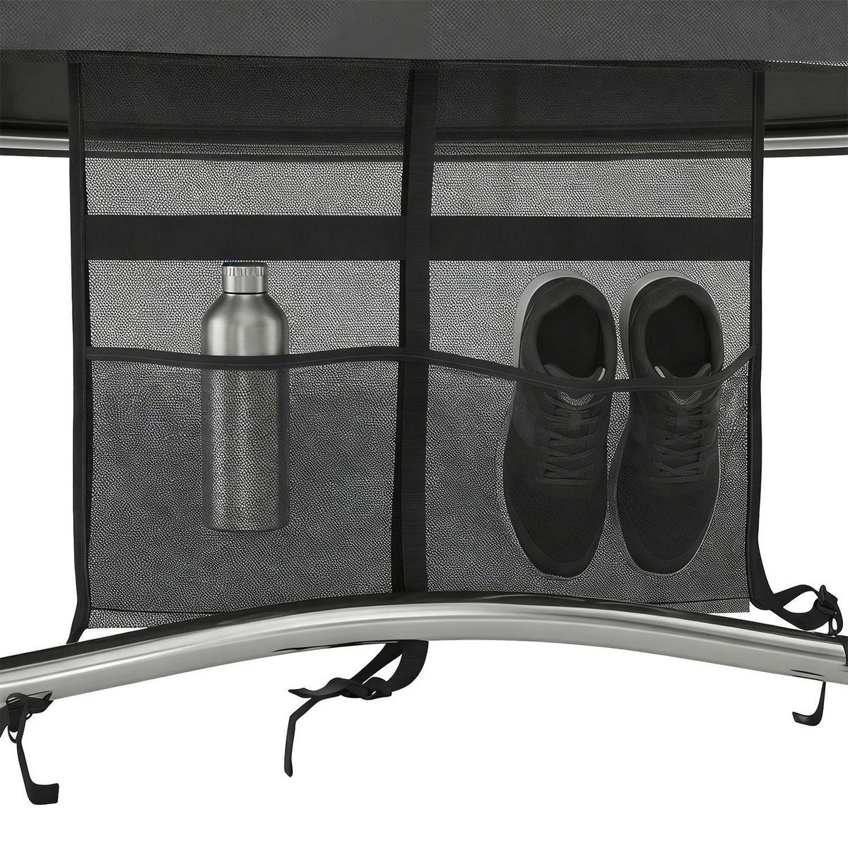 TRAMPOLIN JumpMaster S 183cm schwarz - Schwarz, Metall (183/183cm) - Juskys