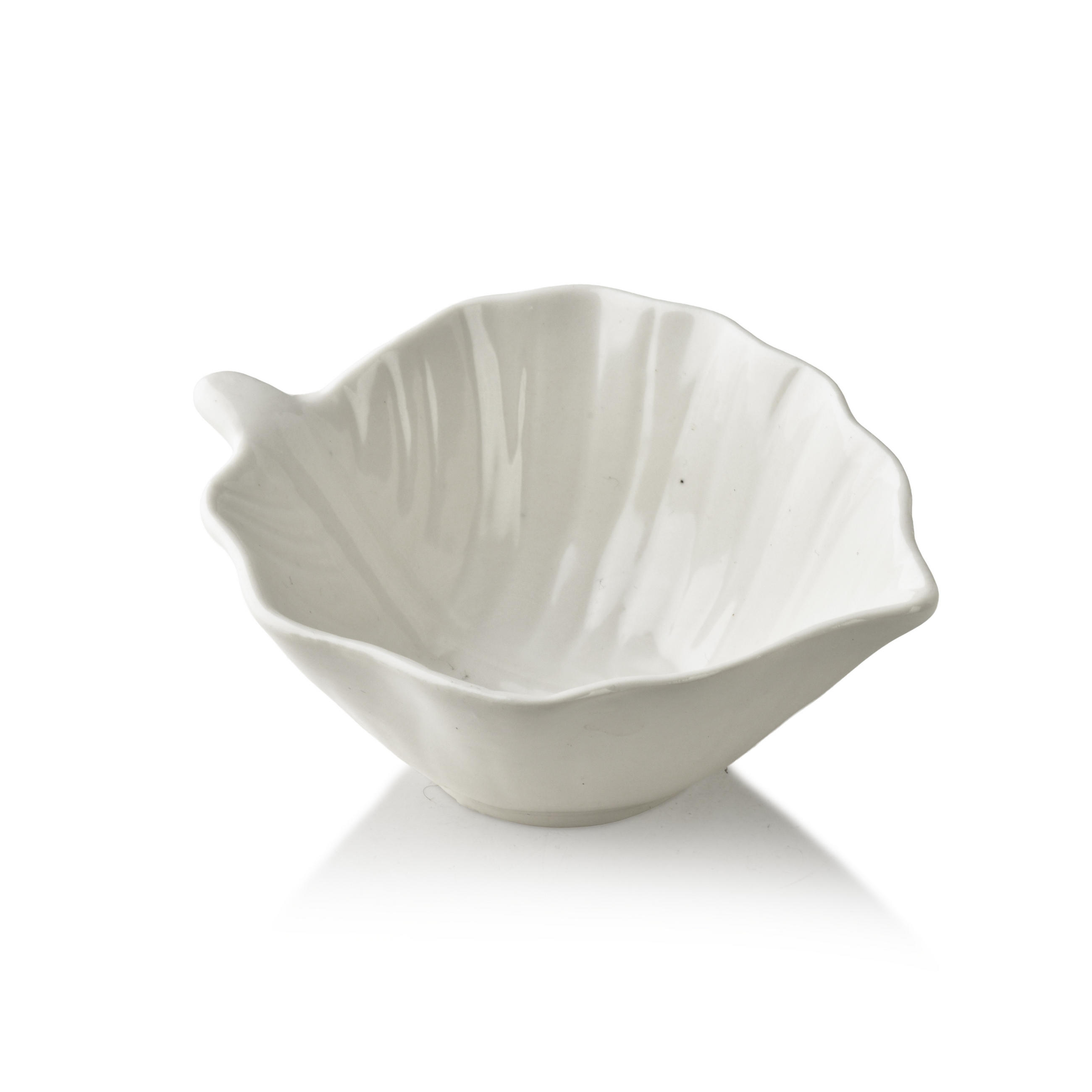 SCHALE Basic weiß 11/9/4 cm Porzellan - Weiß, Keramik (4cm) - Mondex