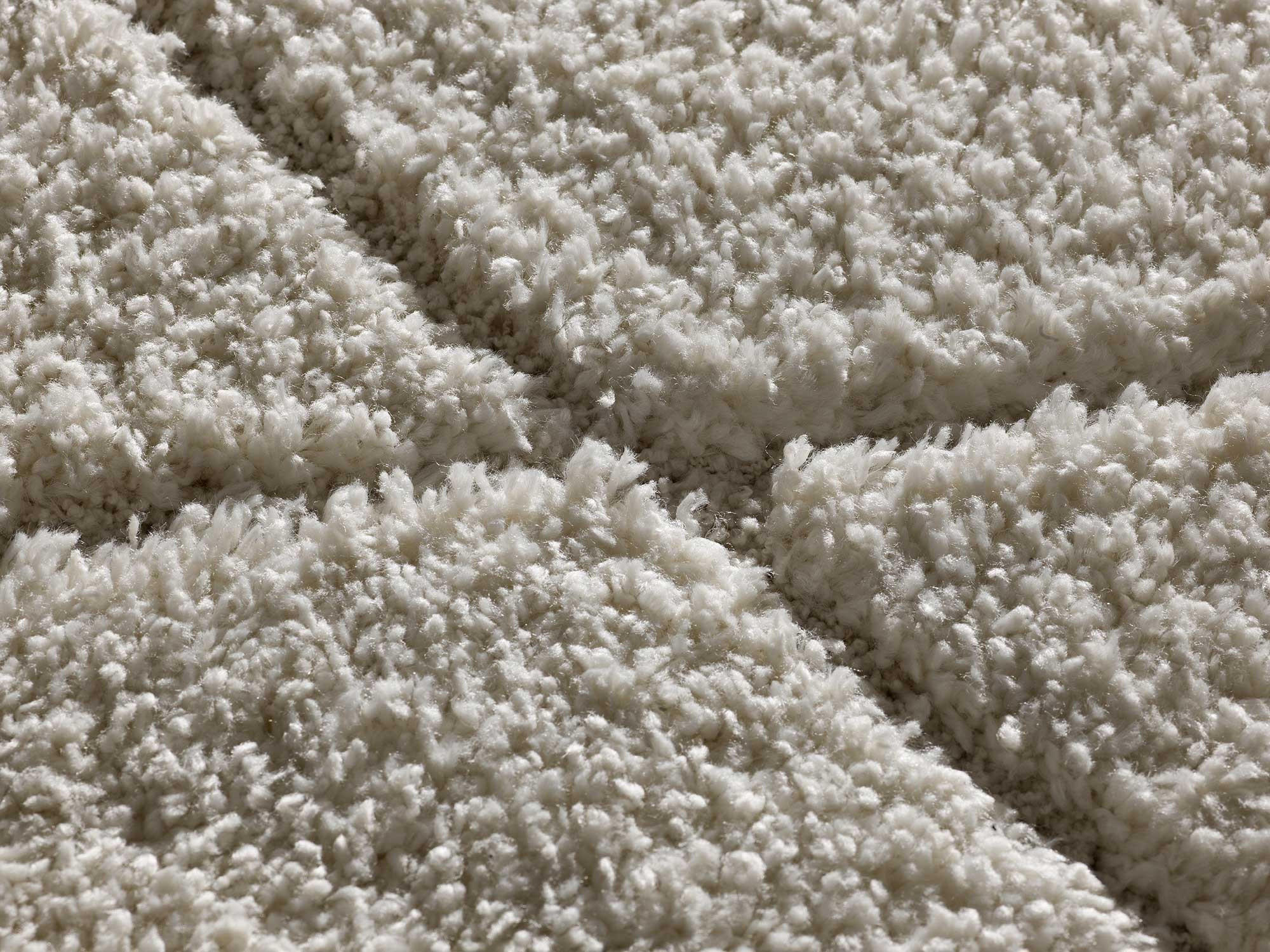 HOCHFLORTEPPICH Weiß Atesa 120/170 cm - Weiß, Naturmaterialien/Textil (120/170cm) - Atticgo