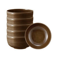 FOODBOWL Terra Erdbraun ø 17,7 cm 6er Set - Braun, Keramik (17.7cm) - Seltmann Weiden