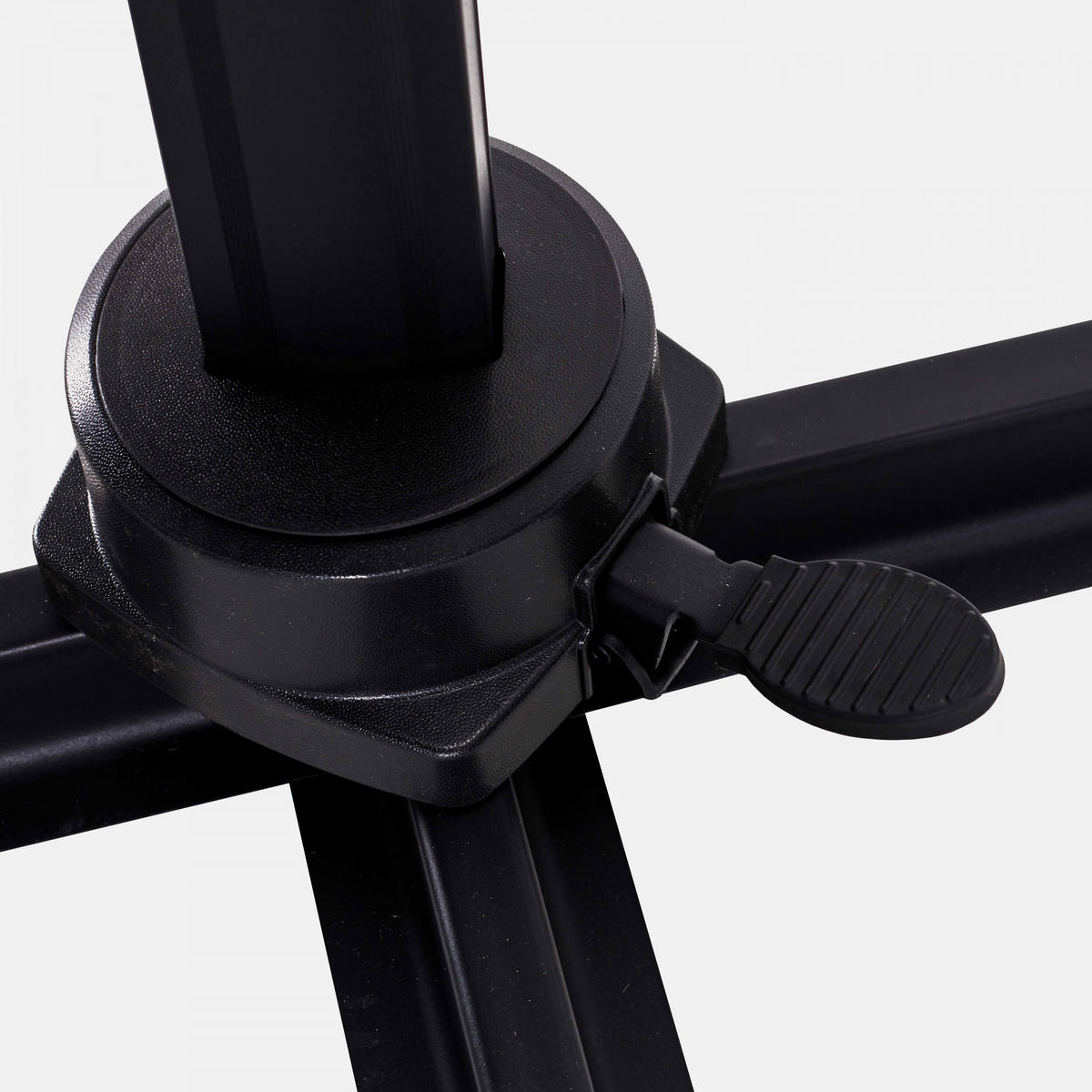 SONNENSCHIRM 3x4m mit 4 Gewichtsplatten, terracotta - Rot, Metall (400/300cm) - Oviala