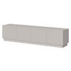 TV-ELEMENT Liverti 200 4D - Kaschmir/Schwarz, Holzwerkstoff/Kunststoff (200/48/42cm) - MIRJAN24