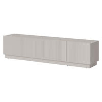 TV-ELEMENT Liverti 200 4D - Kaschmir/Schwarz, Holzwerkstoff/Kunststoff (200/48/42cm) - MIRJAN24