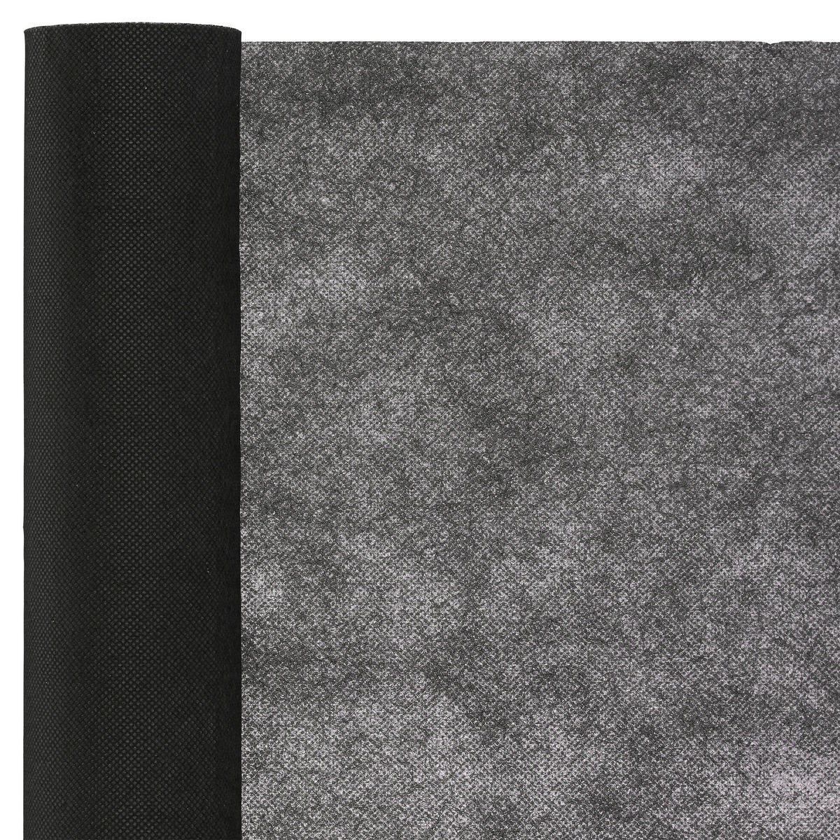 UNKRAUTVLIES - Schwarz, Kunststoff (150/0.1/500cm) - Relaxdays