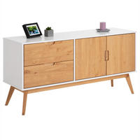 SIDEBOARD TIVOLI - Weiß/Braun, Holz (145/75/45cm) - IDIMEX