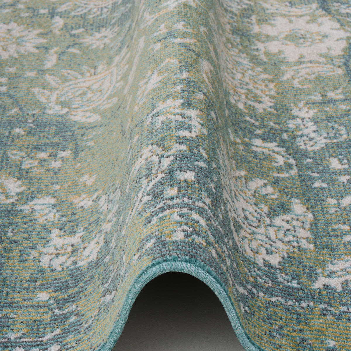 INDOOR OUTDOOR TEPPICH LAGOS VINTAGE - Petrol, Textil (160/230cm) - Pergamon