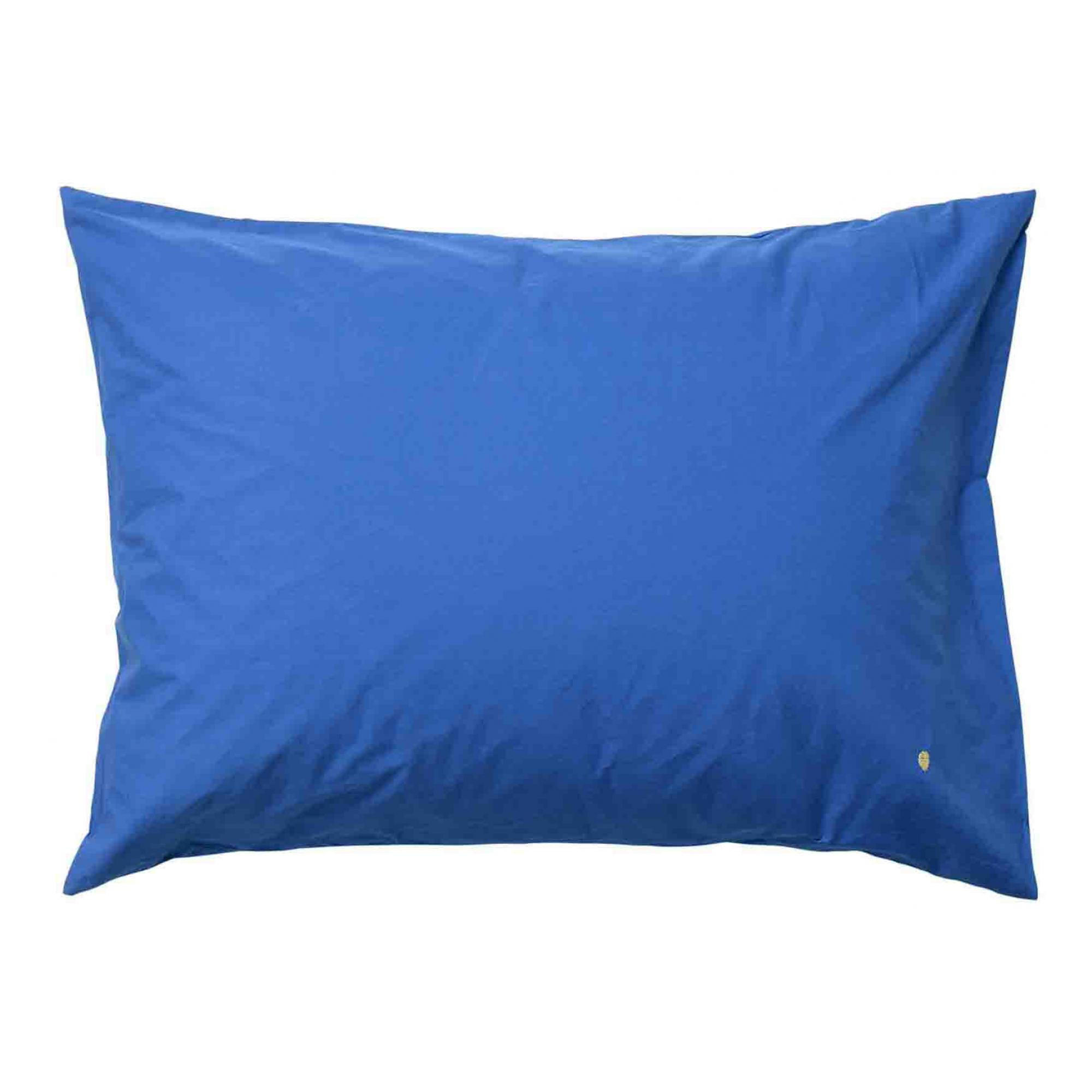 KOPFKISSENBEZUG Céleste so blau 50 x 70 cm - Blau, Textil (70/50cm)