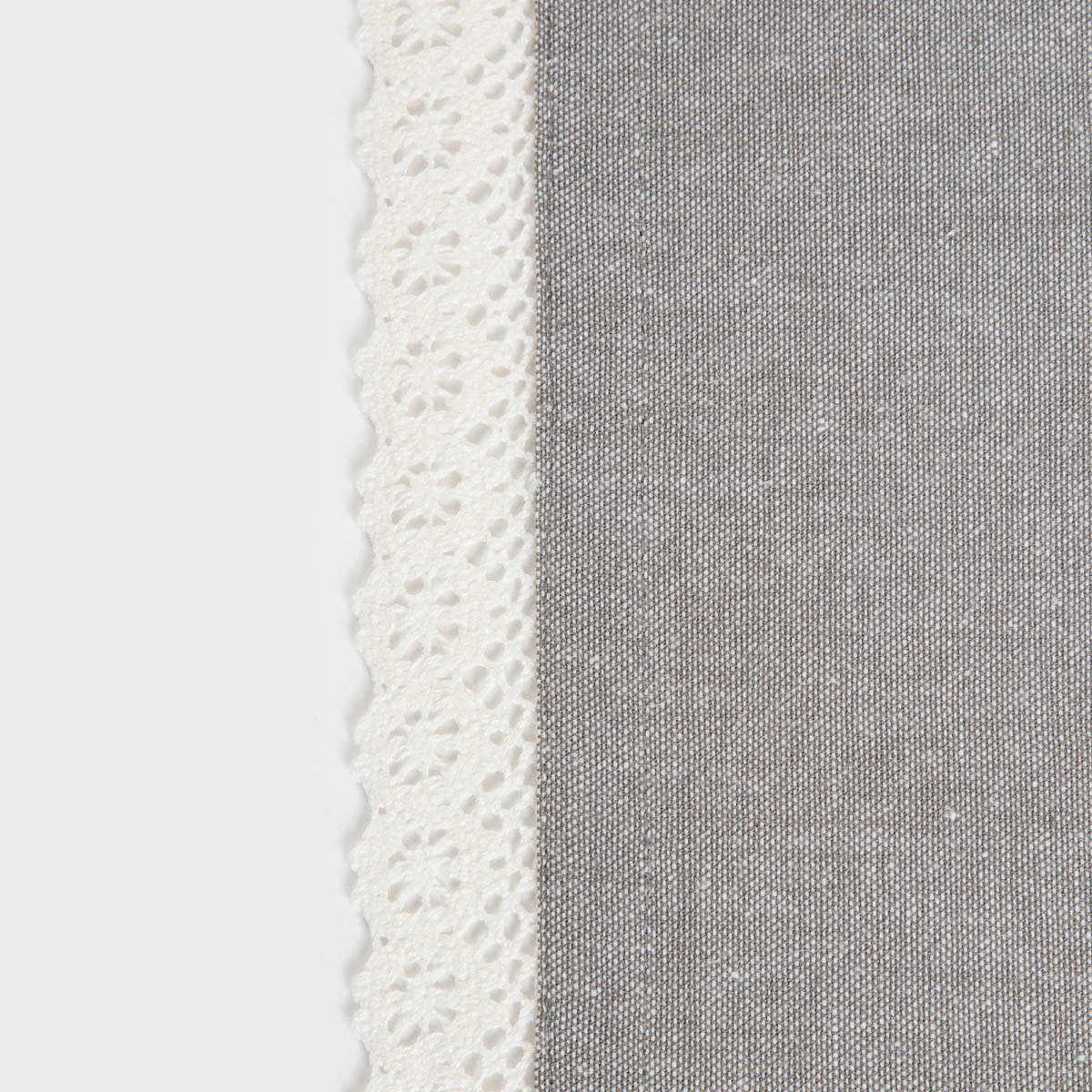 TISCHTUCH Asen grau 130/180 cm - Grau, Textil (130/180cm) - Homla