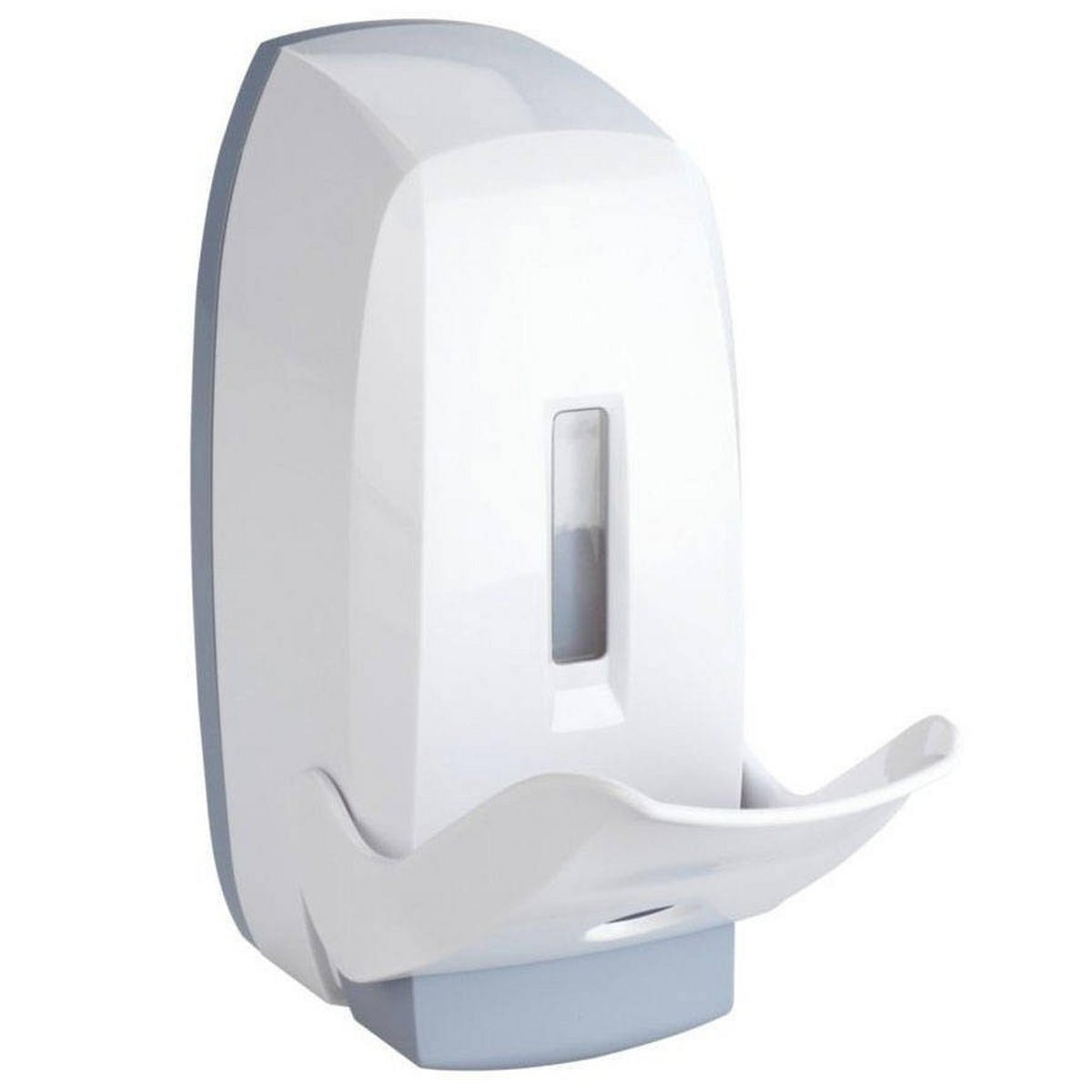 DESINFEKTIONSMITTELSPENDER mit Armhebel Assolo 11/10/21 cm - Weiß, Kunststoff (10/21/11cm) - Wenko