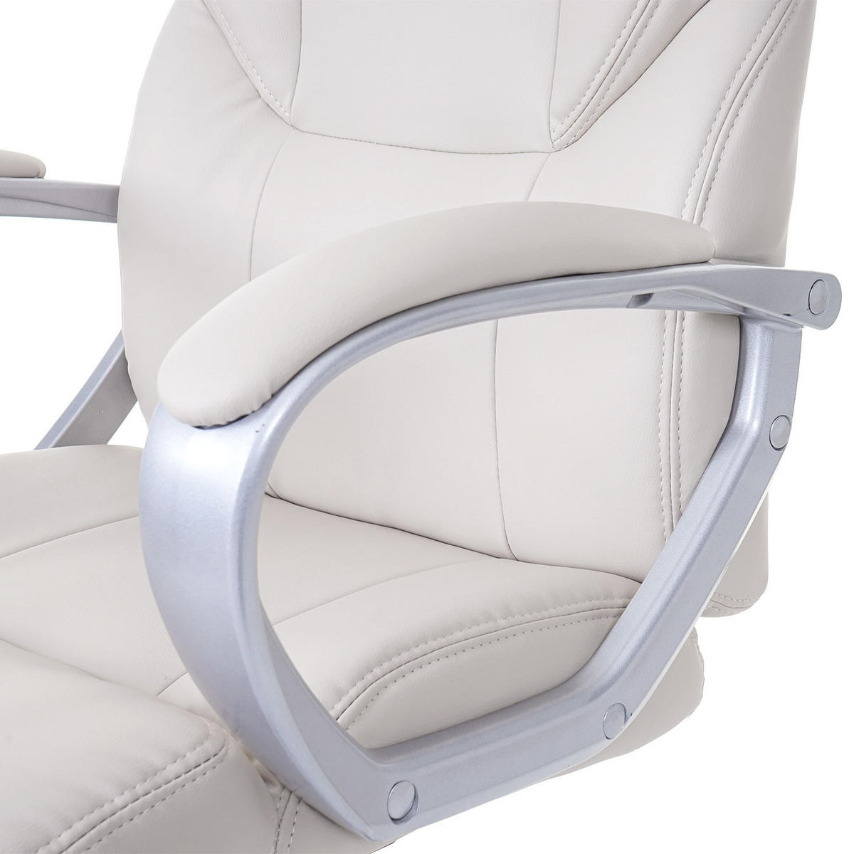 DREHSTUHL mit Massagefunktion HxBxT 123x66x68cm Sitzhöhe 48cm Heizfunktion Massagefunktion Kunstleder Creme - Creme, Kunststoff (66/123/68cm) - PROREGAL