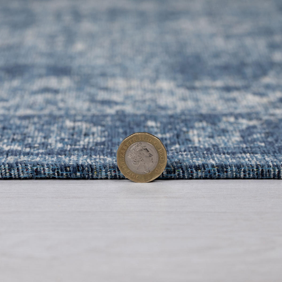 TEPPICH Vintage-Traditionell-Stil COQUET TARA, Blau 200x290 cm - Blau, Textil (200/290cm) - KADIMA DESIGN