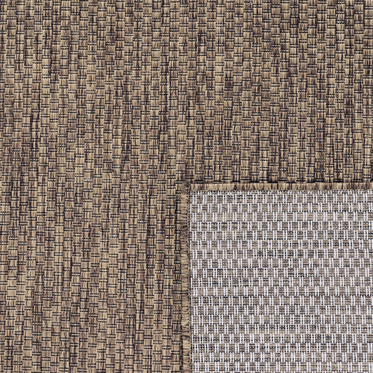OUTDOORTEPPICH 200/200 cm Venedig 165 - Taupe, Textil (200/200cm) - Paco Home