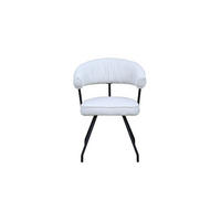 ESSZIMMERSTUHL RUNA Cremeweiß Webstoff - Creme/Schwarz, Kunststoff/Textil (60/82/59cm) - KAWOLA