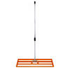 RASENRAKEL 100cm – Orange - Orange, Metall (100/1/32cm) - Monstershop