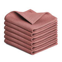 GESCHIRRTÜCHER Frigg 10er-Set, 30/30 cm, Rosa - Rosa, Textil (30/30cm) - Blumtal