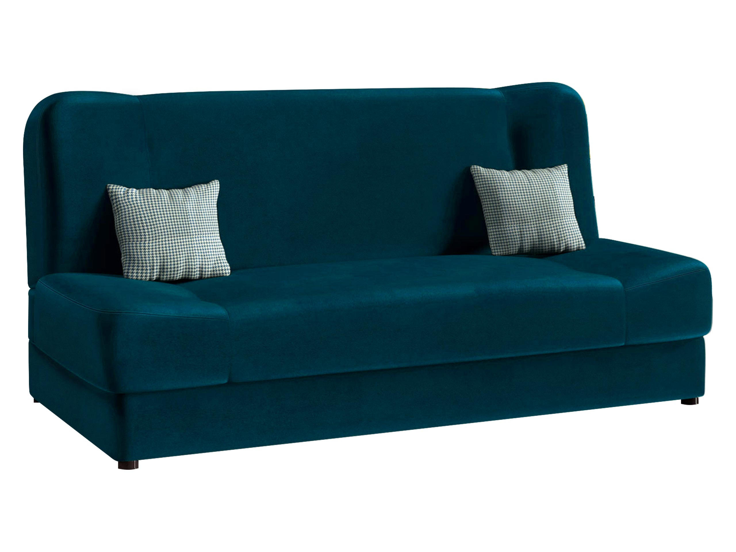 Mirjan24 Schlafsofa Blau 195x86x87 cm