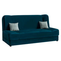 SCHLAFSOFA Jonas Premium - Blau, Holz/Textil (195/86/87cm) - MIRJAN24
