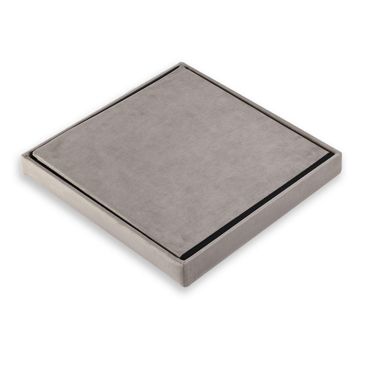 SITZBOX Ravello L mit Knöpfen Samt Beige - Beige, Textil (38/38/38cm) - Komodee