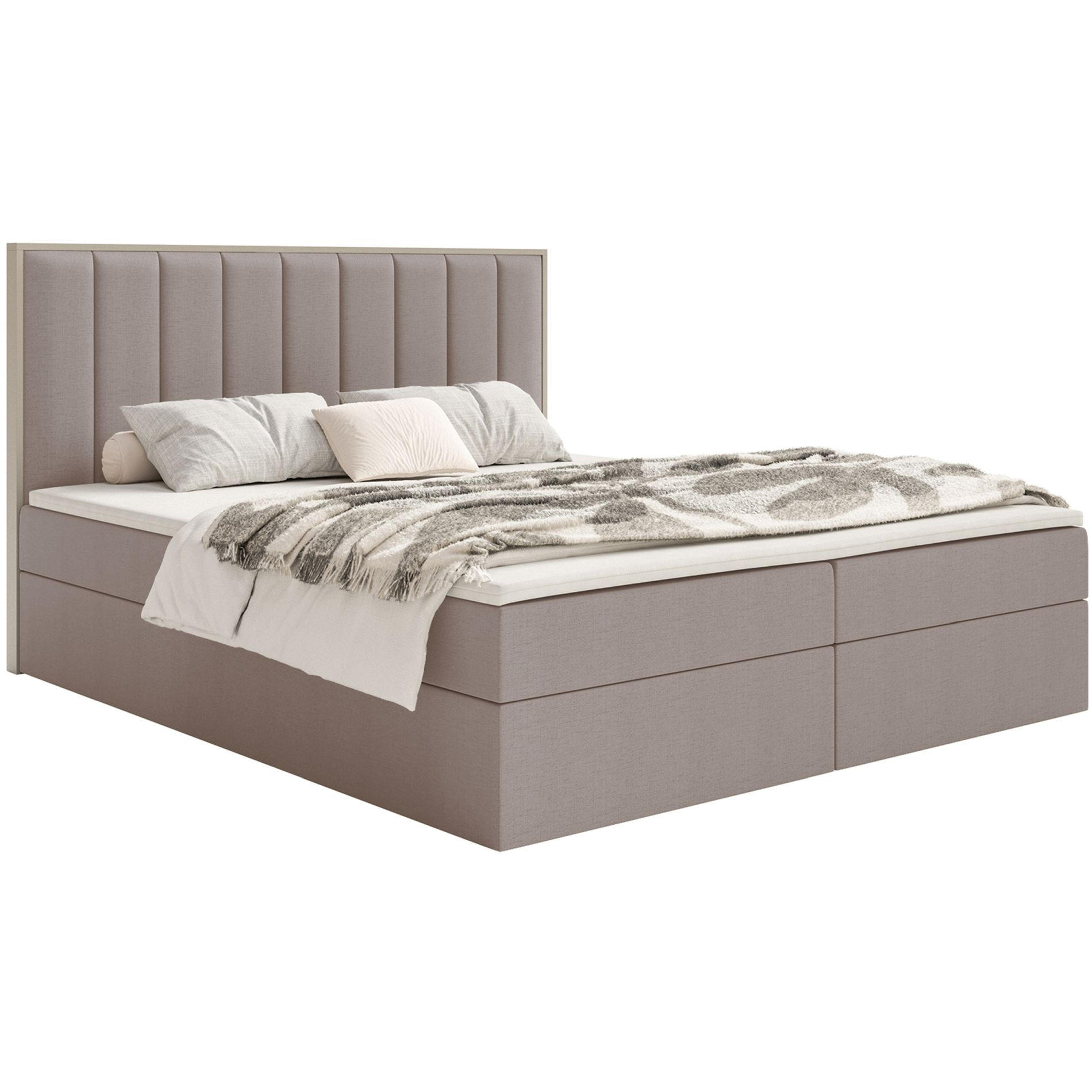 BOXBETT Togents Braun Chenille hydrophob 140x200 cm - Braun, Textil (140/200cm) - Selsey